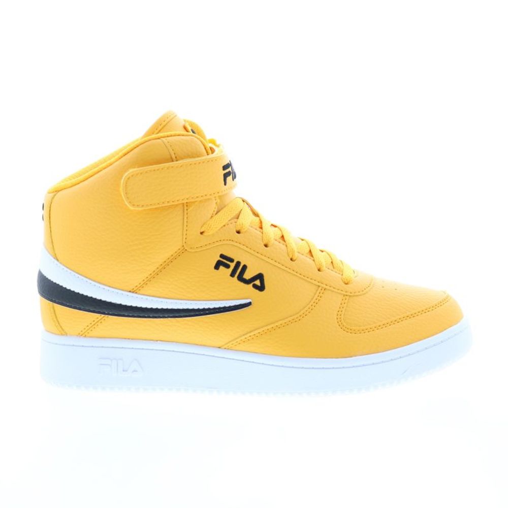 Fila Mens A-High Yellow Shoes (NWT)